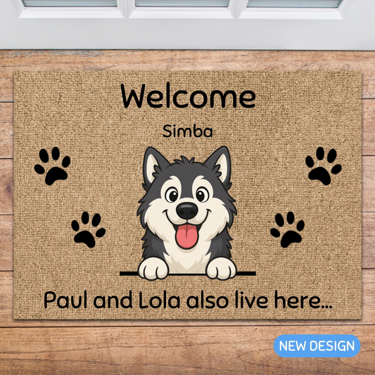Personalised doormat